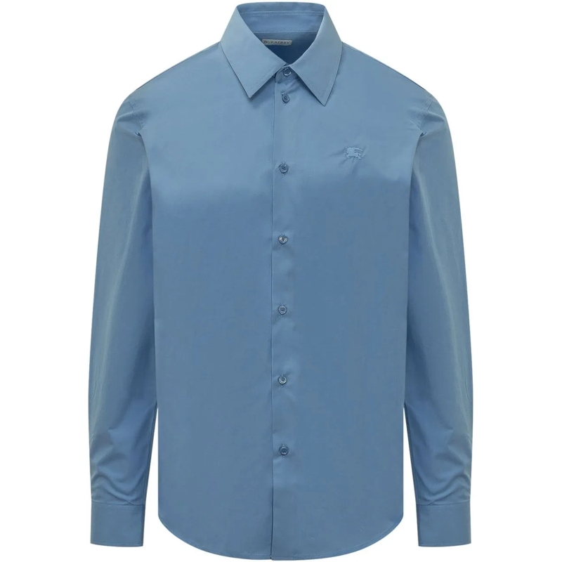 Burberry  Camicia con Colletto Classico blau