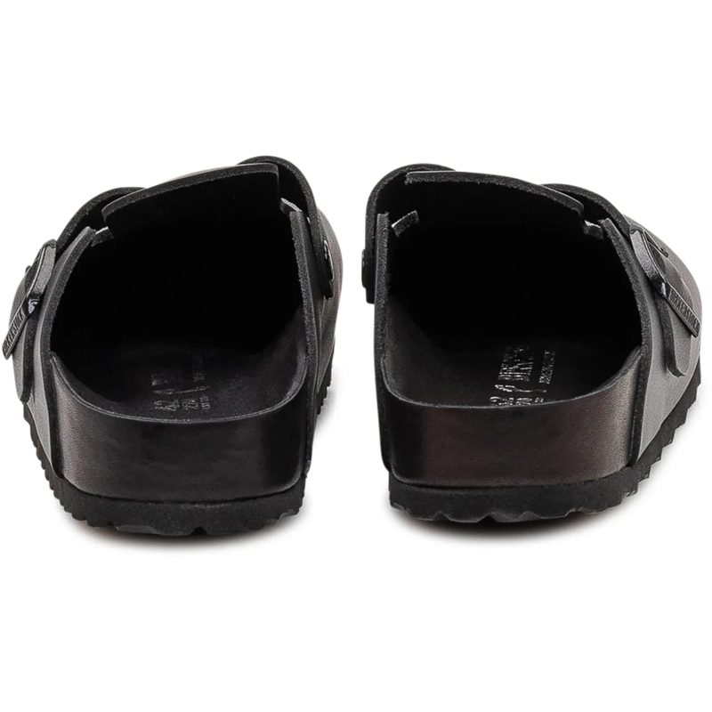Birkenstock Slides Sabot Boston Exquisite con Fibbia Laterale schwarz(Image 3)