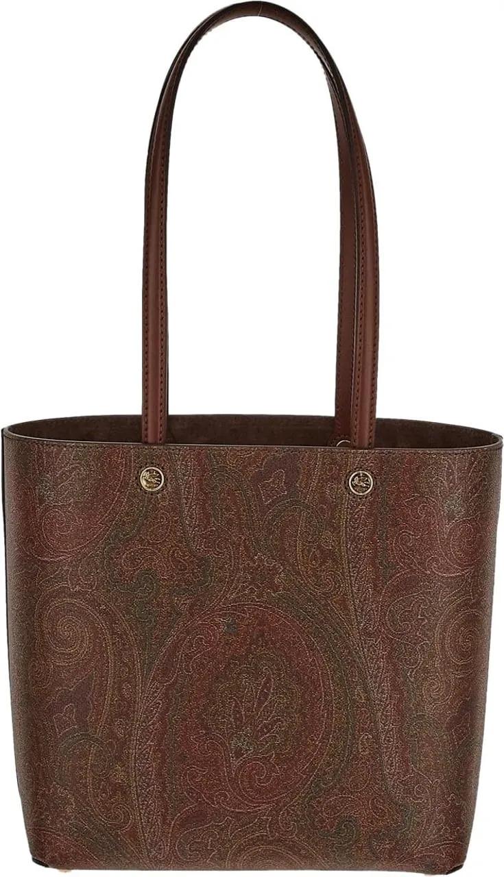 Etro shopping etro brown schwarz Schultertasche