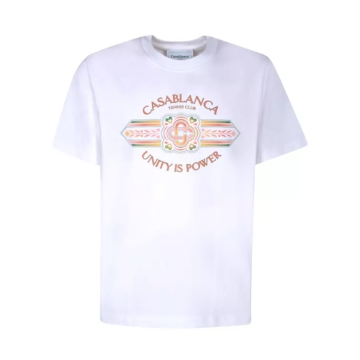 Casablanca Cotton T-Shirt White 
