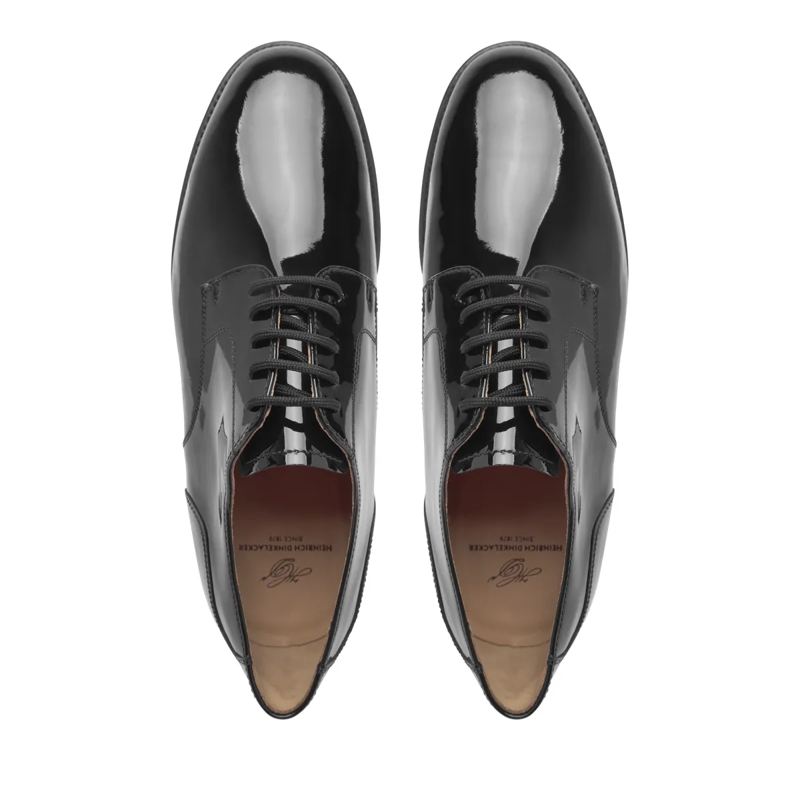 Heinrich Dinkelacker Schnürschuhe Klassiker London Plain PL schwarz(Image 4)