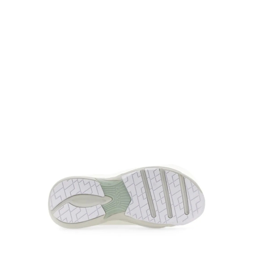 Lanvin Low-Top Sneaker Flash-X Mesh Upper Sneakers With Textured Panels White (Image 5)