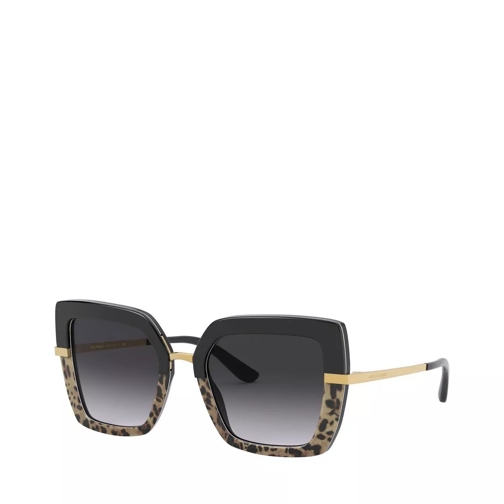 Dolce&Gabbana Women Sunglasses Eternal 0DG4373 Top Black On Print Leo/Black Lunettes de soleil