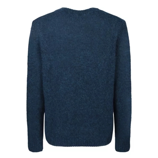 Lardini Wool-Blend Sweater Blue 