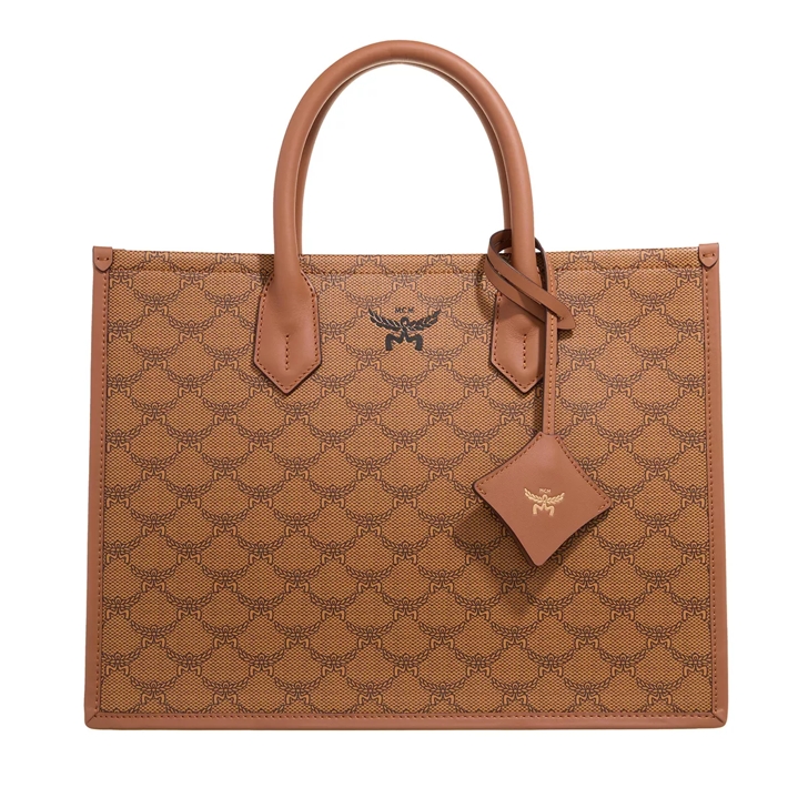 Medium mcm tote bag sale
