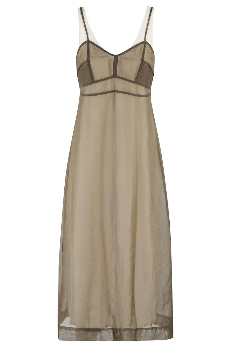 Thumbnail - Tela - Tebe Dress - Größe 40 - grau