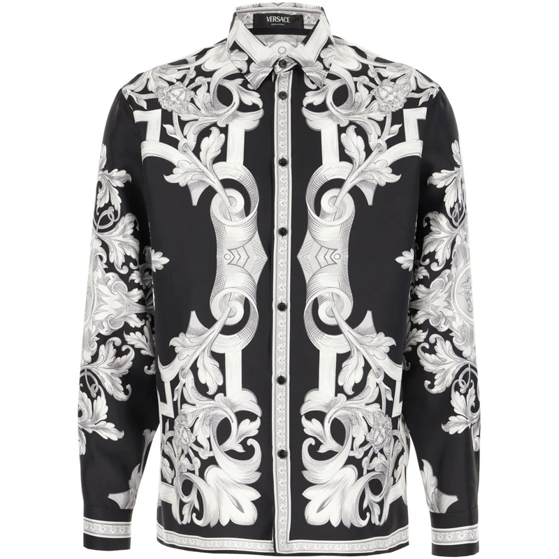 Versace Legeres Oberteil Shirts Black schwarz