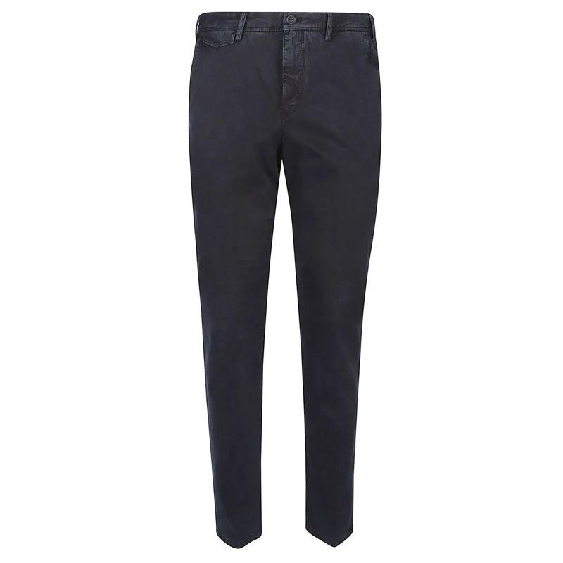 Pt Torino  Master Flat Front Pants Blue blau