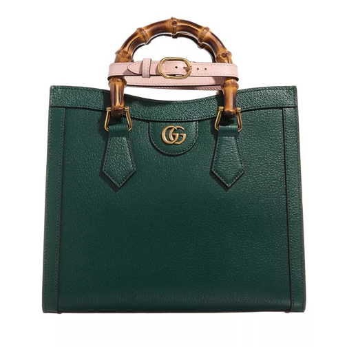 Gucci Small Diana Shopper Green Rymlig shoppingväska