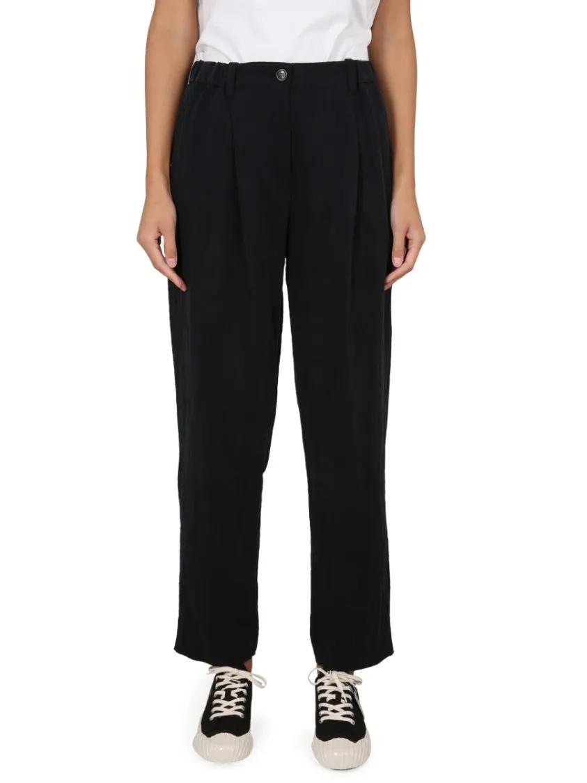 Thumbnail - Kenzo - Straight Cut Pants - Größe 42 - schwarz