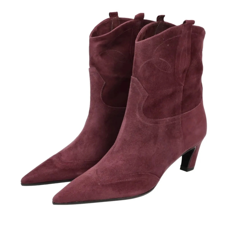 Thea Mika Cowboy-Stiefel Cowboy Boots bordeaux