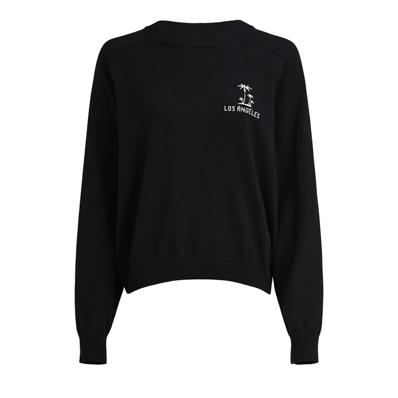 True Religion  Strickpulli RAINBOW schwarz