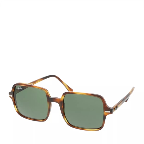 Ray-Ban Square II Stripped Havana Sonnenbrille