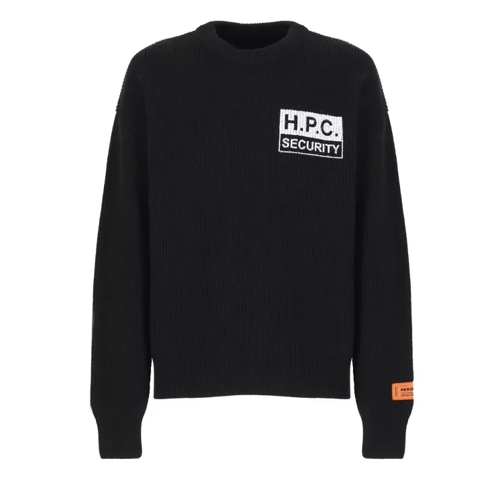 Heron Preston Wool Sweater Black 