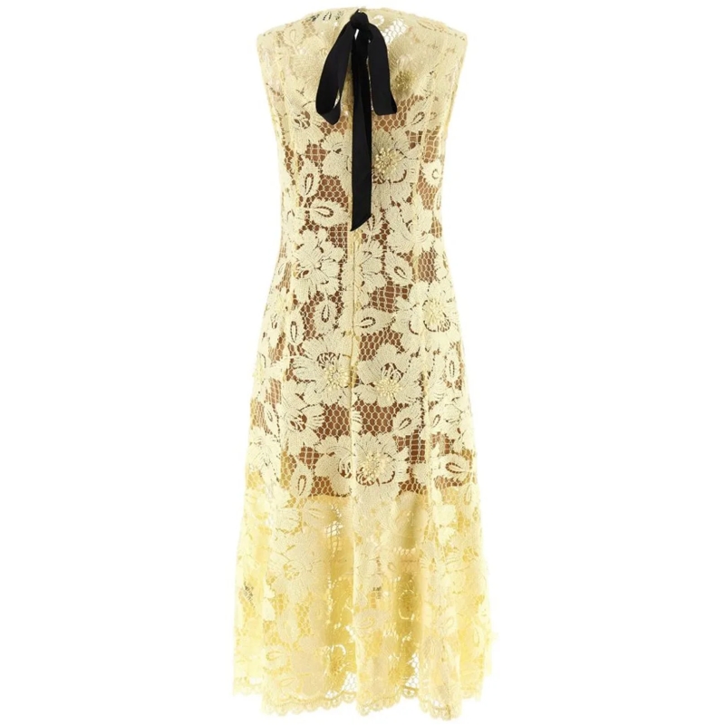 Self Portrait Maxikleid Dresses Giallo gelb(Image 4)
