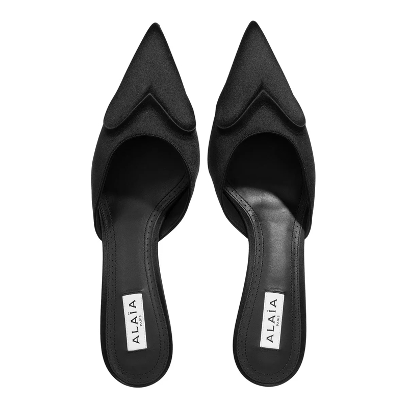 Alaia Mules Le Coeur Mules Noir(Image 6)