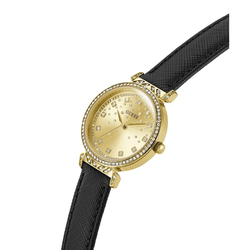 Guess Quarzuhr Quarz Analog Uhr Enchantment schwarz(Image 5)