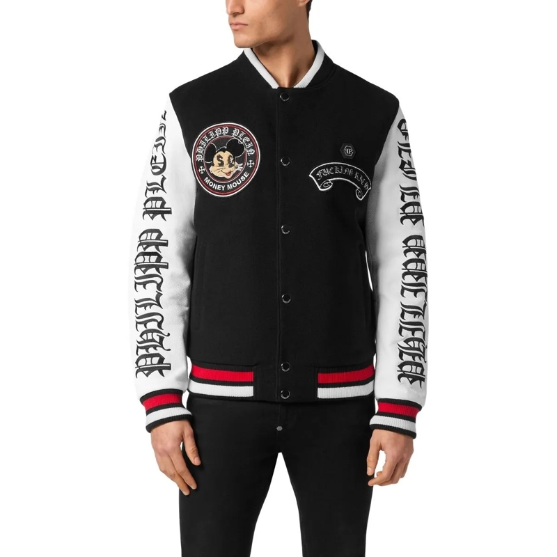 Philipp Plein Bomberjacke Bomberjacke schwarz(Image 5)