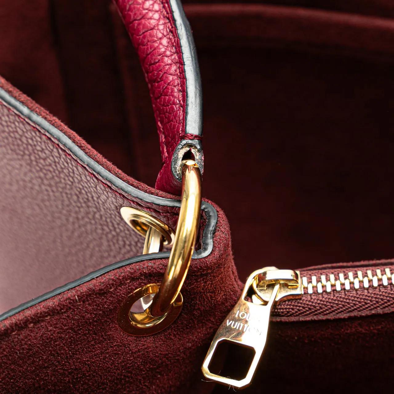 Thumbnail - Louis Vuitton Hobo Bags - Monogram Empreinte Trocadero - Gr. unisize - in Rot - für Damen