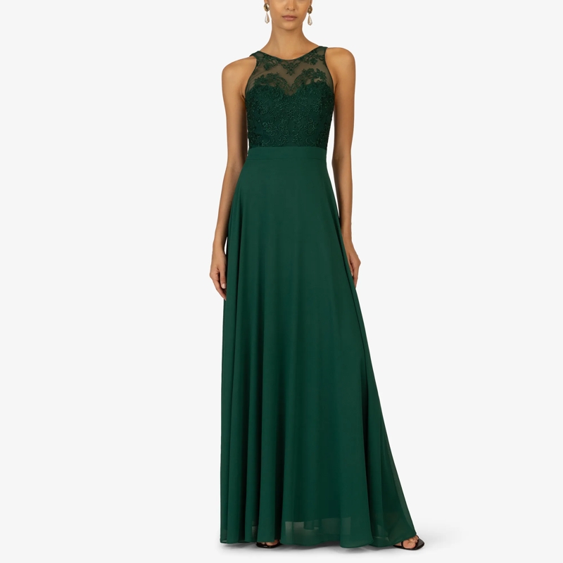 Kraimod Abendkleid Abendkleid dunkel-grün(Image 15)