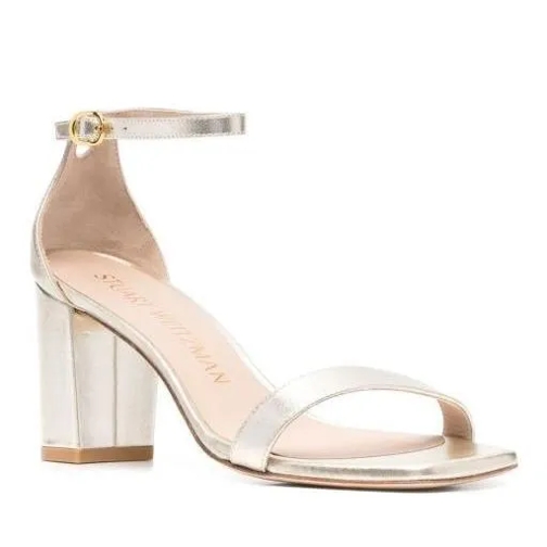 Stuart Weitzman Golden Sandals Gold Sandaal