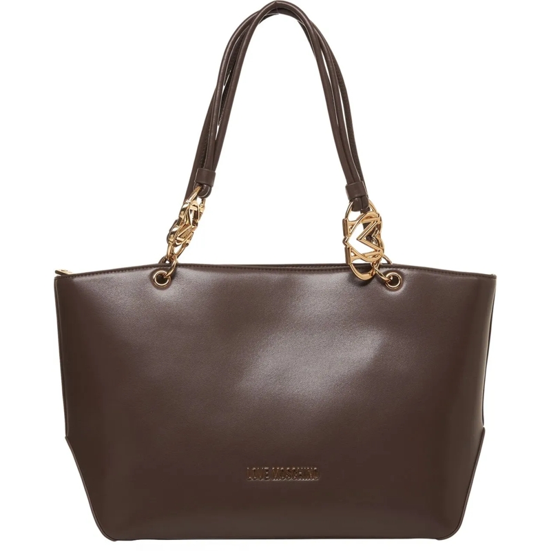 Love Moschino Fourre-tout Handbag with logo details braun