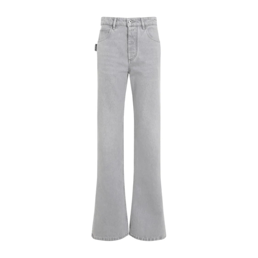 Bottega Veneta Jeans Washed Flared Denim Jeans Grey