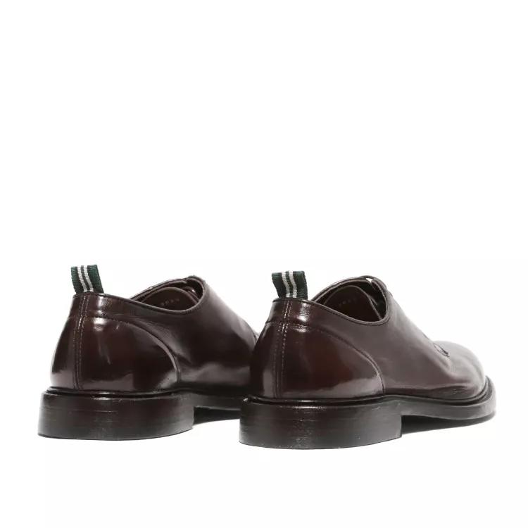 Thumbnail - Brown Leather Tied Derby - Gr. 42 (EU) - in Braun