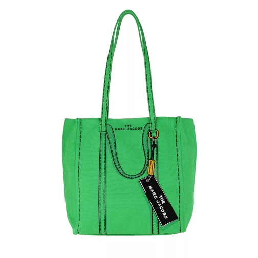 Marc Jacobs The Trompe L'Oeil Tag Tote Bag Bright Green Tote