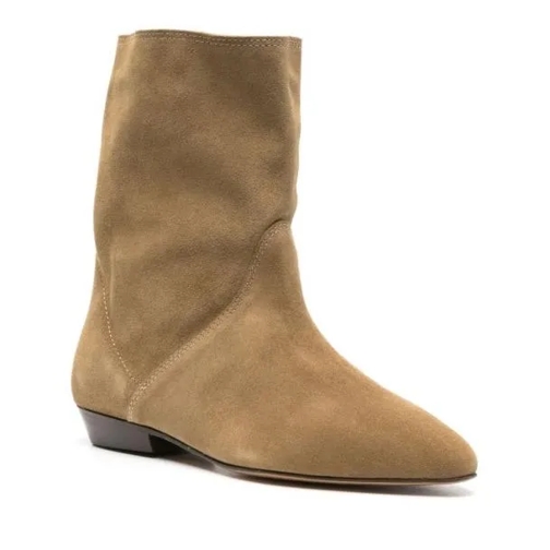 Isabel Marant Brown Slaine Ankle Boots Brown Enkellaars