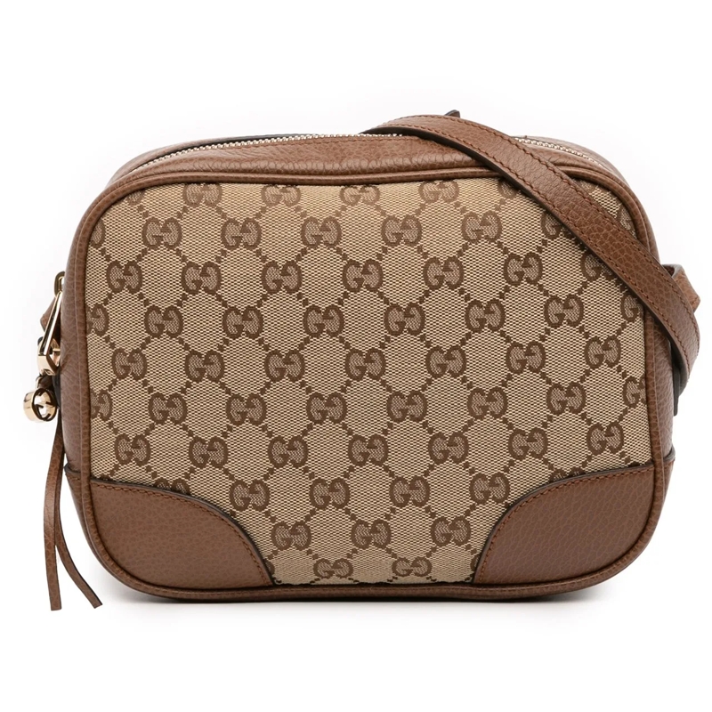Gucci Sac à bandoulière GG Canvas Bree Crossbody braun