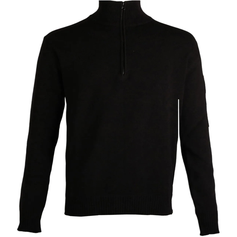 CP Company Pullover Half zip trui zwart schwarz