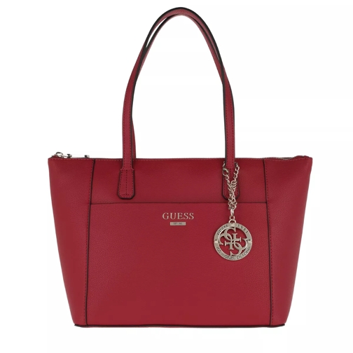 Guess Alma Tote Red Fourre-tout
