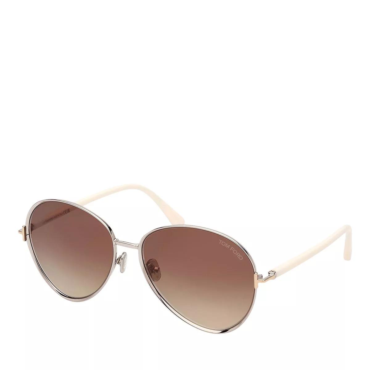 Tom Ford Sonnenbrille - Rio - Gr. unisize - in Silber - für Damen