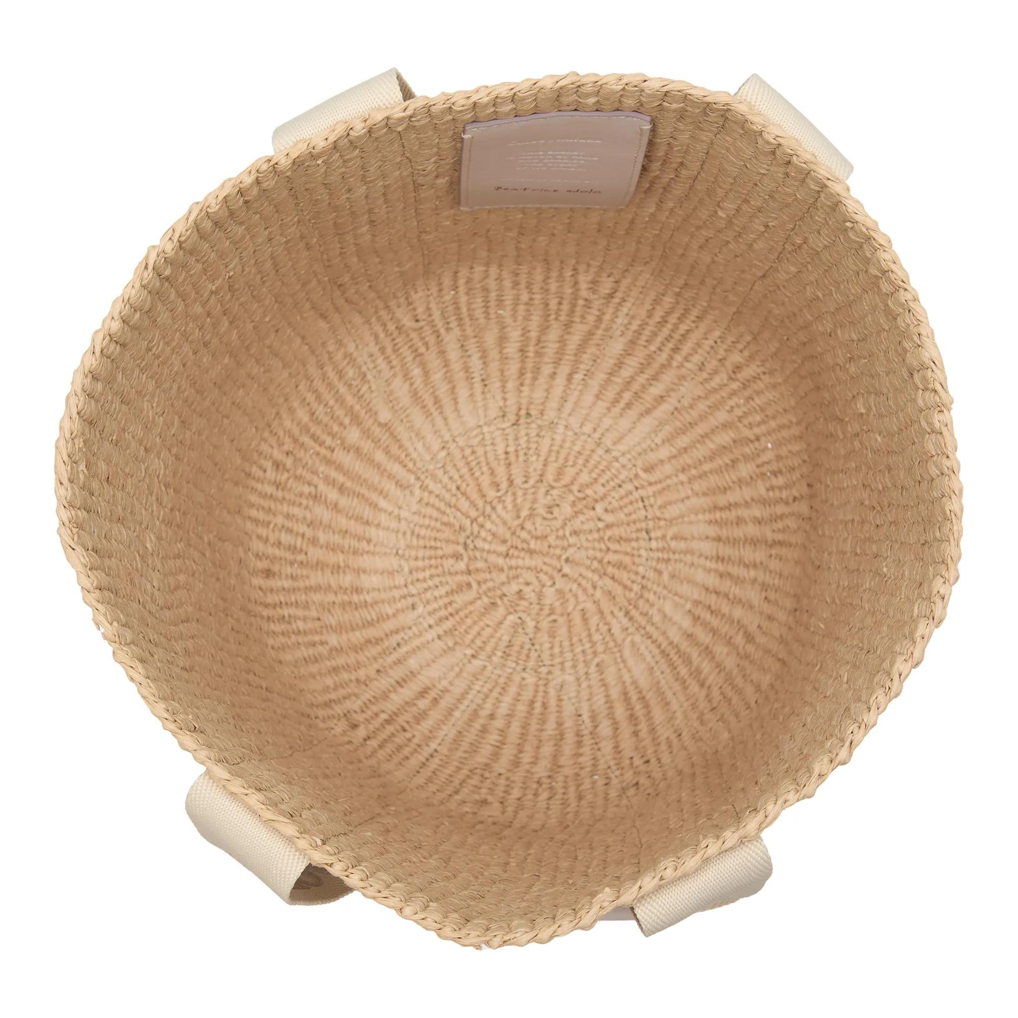 Chloé Shoppers Large Woody Basket Bag in beige