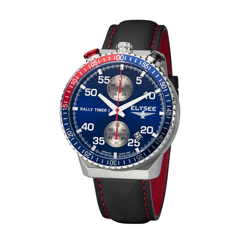 Elysee Automatikuhr RALLY TIMER I blau