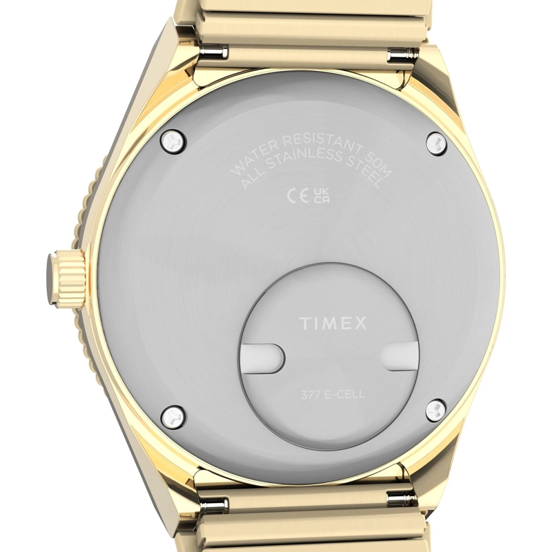 Timex Quarzuhr Quarz-Analoguhr Q Timex Mini gold(Image 4)