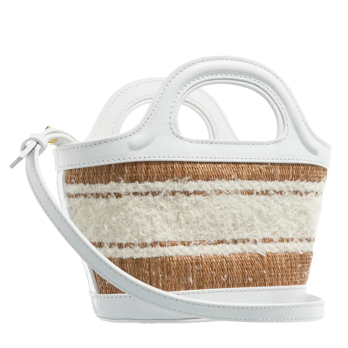 Marni Shoppers & Totes Tropicalia Micro in beige
