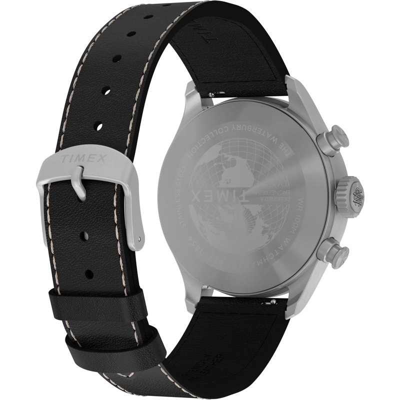 Timex Chronograph Quarz-Chronographenuhr Waterbury Ace Chronograph silber(Image 4)