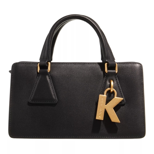 Karl Lagerfeld K/Lock Smal Tophandle Black Crossbody Bag