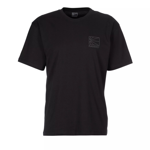Rassvet T-Shirt mit Mini-Logo black Magliette