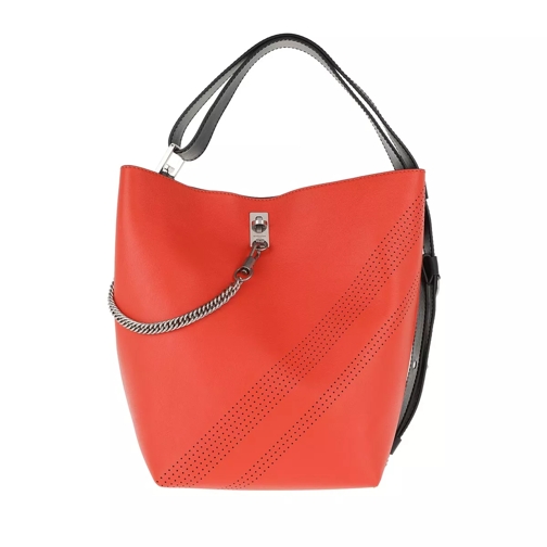 Givenchy GV3 Bucket Bag Pop Red/Black Hoboväska