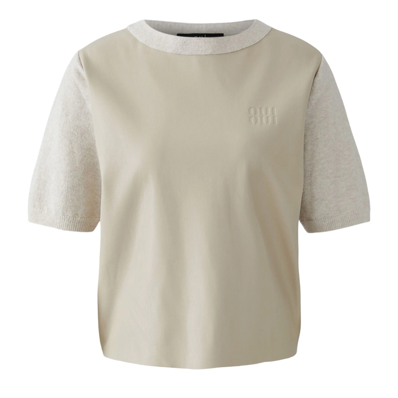 Oui Pullover Pullover beige