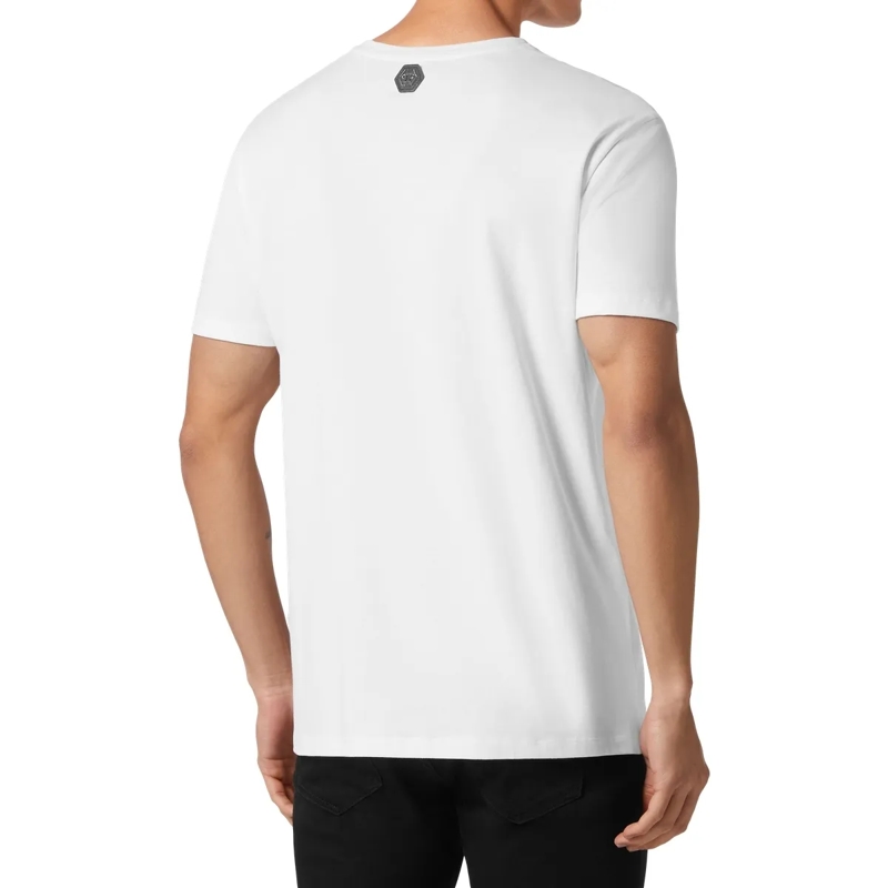 Philipp Plein T-Shirt T-Shirt Gothic Plein weiss(Image 3)