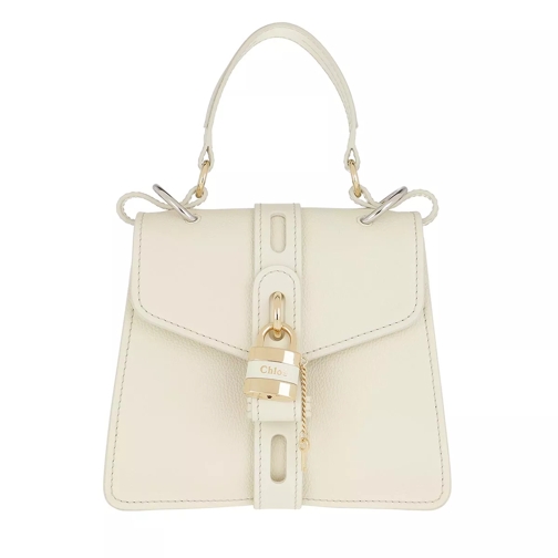 Chloé Aby Shoulder Bag Leather Natural White Crossbody Bag