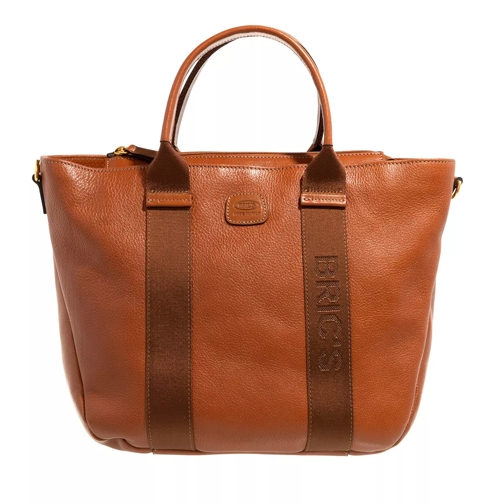 Bric's Shopping Ludovica Tan Leather Tote