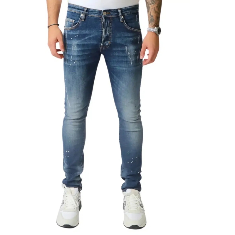 My Brand Skinny-Leg-Jeans Team Mb Jeans Denim blau