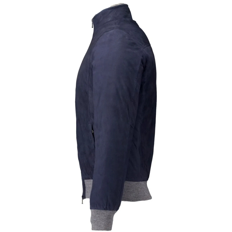 Barba Napoli Daunenjacke Barba Napoli Wolf Jackets Donkerblauw 43702 blau(Image 2)