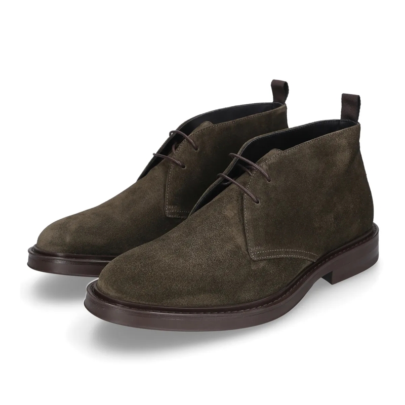 Heinrich Dinkelacker Schnürstiefel George Boots Florenz Plain V dunkel-grün(Image 2)