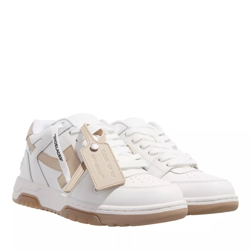 Off-White Out Of Office Calf Leather White Sand sneaker basse